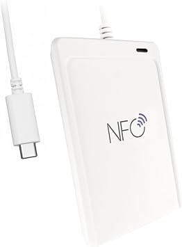 ACR1552U-MF USB-C NFC Tag & Smart Card Reader Writer | Contactless RFID Proximity Card Reader for MIFARE, FeliCa, ISO 14443 A/B, ISO18092 Devices
