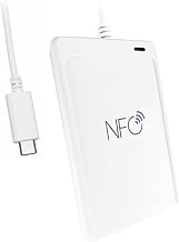 ACR1552U-MF USB-C NFC Smart Card Reader & Smart Cards | Contactless RFID Proximity Reader for MIFARE, FeliCa, ISO 14443 A/B, ISO18092