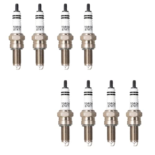 TORCH 8�C���W�E���X�p�[�N�v���O�Z�b�g NGK CR7EIX RG4PHP, DENSO IU22, ATV UTV �X�N�[�^�[ �_�[�g�o�C�N �S�[�J�[�g OEM