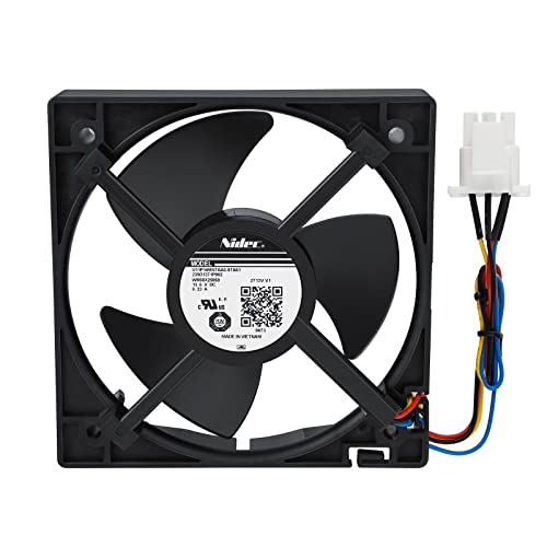 Tyfrozn WR60X25858 WR60X10340 Refrigerator Freezer Evaporator Fan Motor (OEM) Compatible with GE, Replacement U11P14MS7AA3-57A61, PD00054264, EAP12727431, PS12727431, AP6891698, 4931166