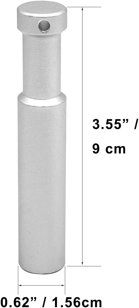 PHOCUS 3.5inch Long 1/4" Female Thread & 5/8" Baby Pin Adapter
