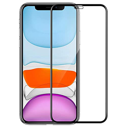 Image of DD SON Tempered Glass Screen Protector Compatible for iPhone XR / 11 with Edge to Edge Coverage and Easy Installation kit