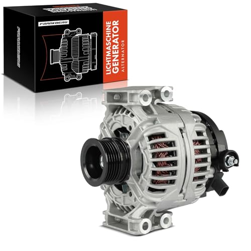 Frankberg Lichtmaschine Generator 100A Kompatibel mit Astra G Cabriolet F67 2.2L 2001-2005 Zafira B Kasten/MPV A05 2.2L 2005-2011 Vectra B J96 2.2L 2000-2002 Replace# 0124415009