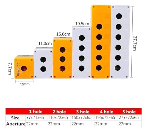 Boîte de commande étanche 2 trous pour protéger vos boutons XB2 - 2