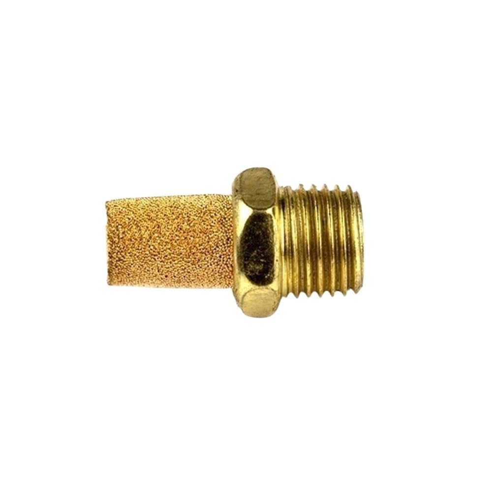 Silencieux pneumatique stop sifflement d'air raccord cuivre electrovanne 1/8
