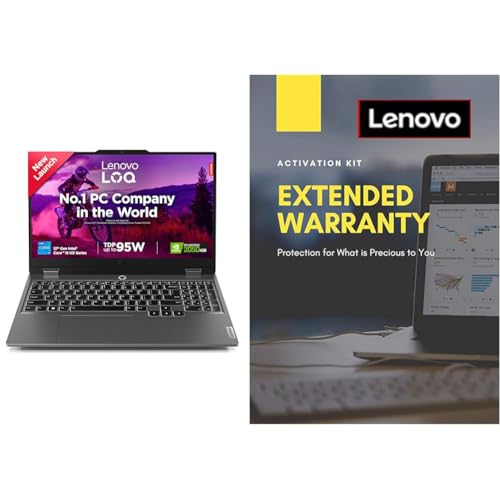 Image of Lenovo LOQ 12th Gen Intel Core i5-12450HX 15.6 inch (39.6cm) 144Hz 300Nits FHD Gaming Laptop (12GB /512GB SSD /Win 11 /NVI 1 Year Extended Warranty with Onsite Service (5WS0K75657)