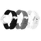 Multiple choices - Compatible with universal watches with a lug width of 18mm 20mm 22mm where the current band attaches to the dial, including traditional or smart watches. This silicone watch strap has multi-color to choose from, such as black, white, orange, gray, green, red and blue. And, we also provide different packaging quantities and color combinations to meet customer's demands, you can choose 1, 2, or 3 bands per pack. Suitable for unisex, youth, adults, men, women, gentlemen, ladies.