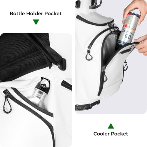 image for Findway 14 Way Golf Stand Bag, Lightweight Golf Bag with Stand for Men
