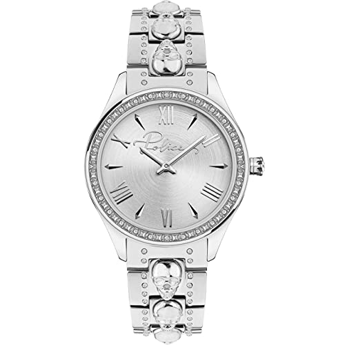 Montre femme Police PEWLG2109501 argentée pour le quotidien