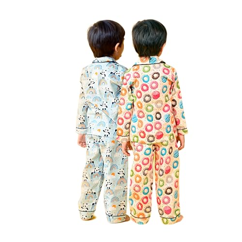 Image of Jam & Sugar Boys Cotton Printed Night Suit Set