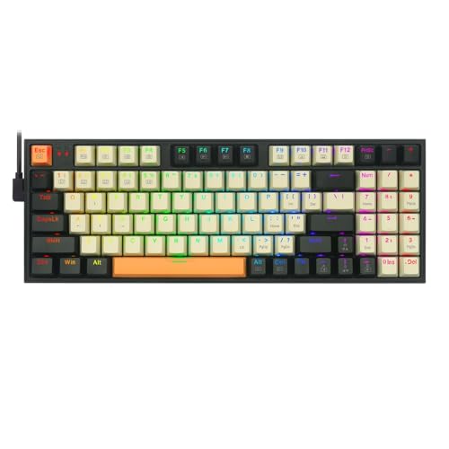 Clavier de jeu mécanique silencieux pour travailler et jouer sans bruit sur PC et iPad