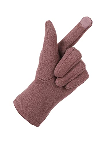 Image of FabSeasons Slim warm Winter Gloves For Women, with velvet lining inside for cold weather, Touchscreen enabled index finger, also ensures a Smooth Driving /Riding Experience