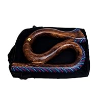 Didgeridoo S förmig Rund Reise Travel Musik Didgebox Tasche Spirale (DS1)