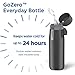 PHILIPS Water Bottle with Filter, Filter Water Bottle Stainless Steel with GoZero Everyday BPA-Free Tap Water Filter, Water Filter Bottle Keep Drink Cold 24 Hours, 1 Filter for 40 gal / 2 Months