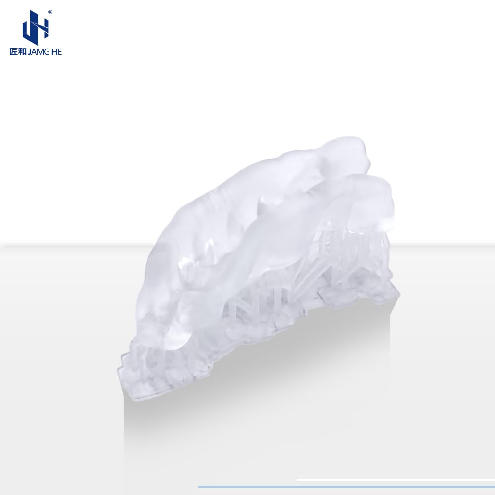 Dental Surgery Guide 3D Printer Resin, JAMG HE Dental Guide Drilling Tapping High Precision High Strength Clear 3D Resin for DLP LCD UV-Curing 405nm 3D Printer 500G