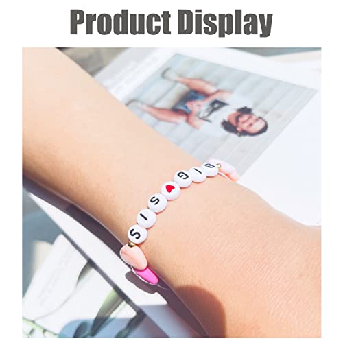 Big Sister Gift - Big Sis Bracelet - Toddler Girls Jewelry - Sister Announcement3