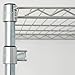 SafeRacks 2 Pack 5-Tier Steel Tote Rack - Maximize Space, Declutter, Organization, NSF Certified, Bin Storage for Garage, Pantry, Kitchen, Workspace, 5 Shelves, 31″ x 23″ x 68″, Zinc