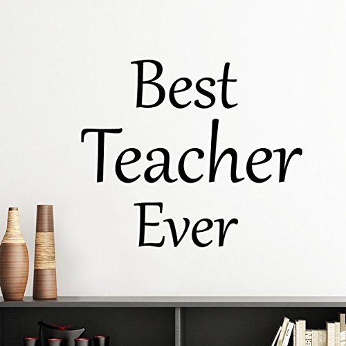 Sticker Amour Professeur pour Exprimer votre Gratitude Déco Chambre 30cm
