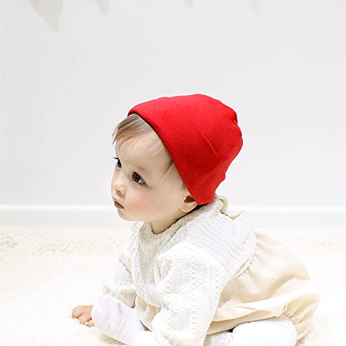 DOOVID Newborn Hats and Mittens Set Infant Beanie Baby Hat Kint Cotton Hostipal Hats Gloves Mittens for Boys Girls - Image 5