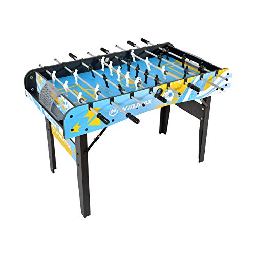 WIN.MAX Tavolo da Calcio pre-assemblato - 121 x 61 x 81 cm