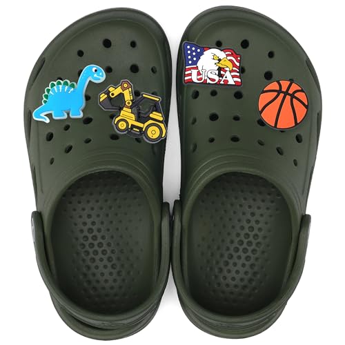 Image of Boy Girls Comfortable Garden Clogs | Slip-On Mules Slides Sandals Beach Slipper for Little /Big Kid