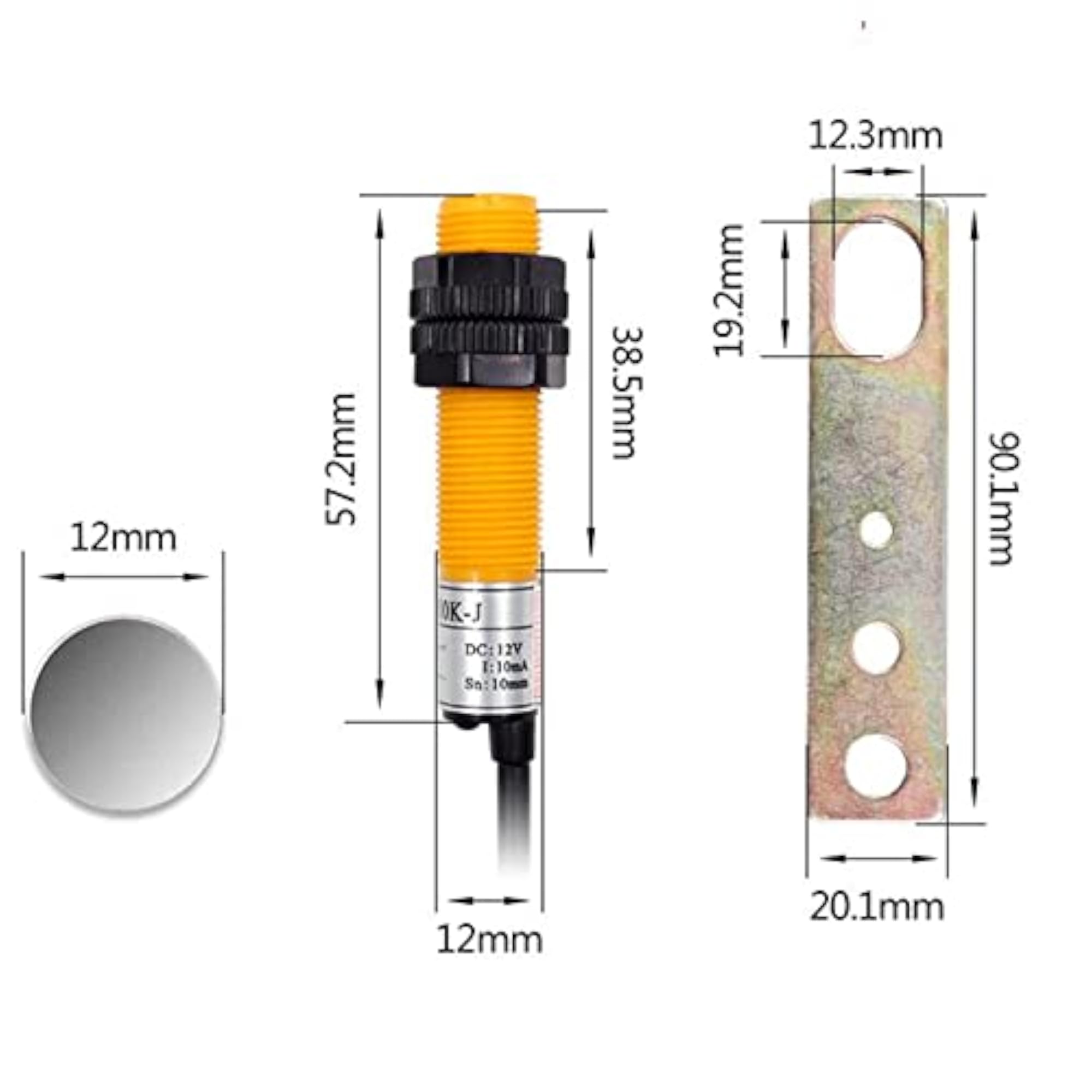 Electronic Digital Counter Meter Accurate Induction Gauge