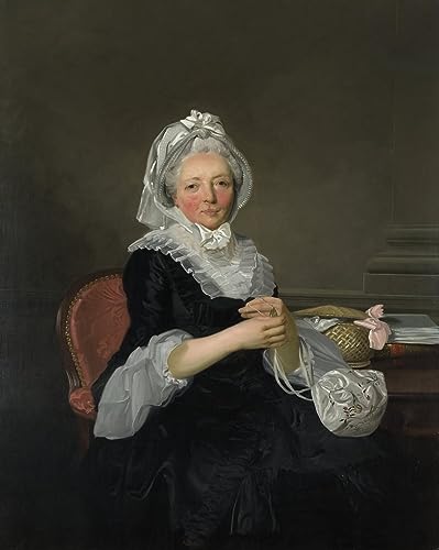 Impression d'art Mme Pearce par Wheatley pour salon élégant 60x90cm