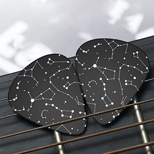 Lot de 12 médiators de guitare en forme de constellation étoilée – Tendance et durable – Dans une boîte pour ukulélé guitare électrique basse - Les Beatles, Paul McCartney, John Lennon, RIngo Starr, George Harrison Lot de 12 médiators de guitare en forme de constellation étoilée - Tendance et durable - Dans une boîte pour ukulélé guitare électrique basse – Image 8