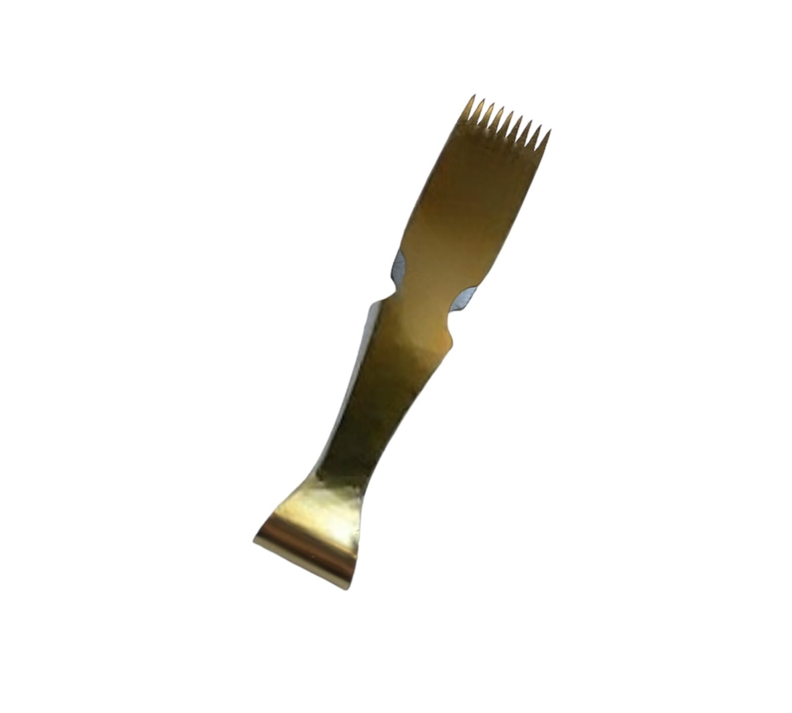 Professional Maqqash| Manqat | Manqash | Maamoul | Pastry Tongs | Dough Scraper Press | Baking Crimper Tool for Decorating and Sealing Shakarbura, Maamul, and Pie Crusts | (9 Precise Teeth)