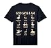 God Says I Am Christian Duck Bible Verse Scripture Faith Performance T-Shirt