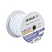 Stretchrite Polyester Braided Elastic, 3/8-Inch by 75-Yards, White