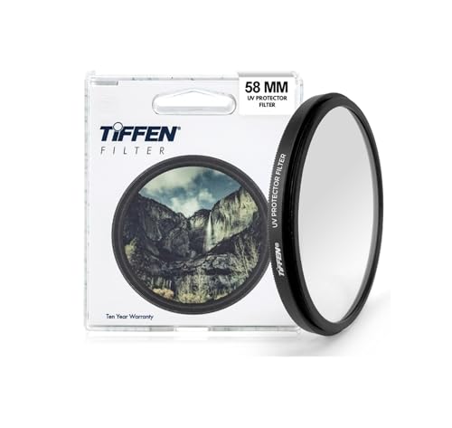 Tiffen 58mm UV Protection Filter for Camera Lens