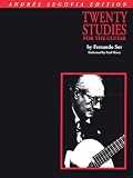 Andres Segovia - 20 Studies for Guitar: Book Only