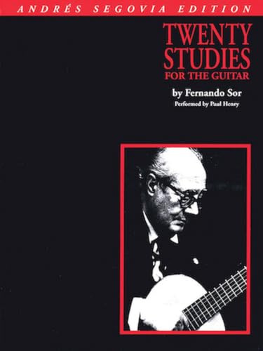 Twenty Studies for the Guitar - Segovia Edition