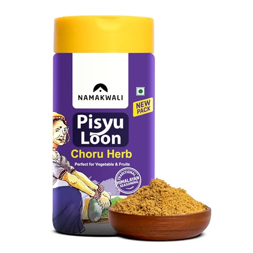 Image of Namakwali Flavoured Pahadi Salt Seasoning Gandhrain or Choru Flavour, 100 Gram | Seasoning for Popcorn, Noodles, Salad, Raita, Juice, Fruits, Sweet Corn, Makhana and more | 100% Organic & No Preservatives | Shark Tank India
