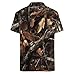 Fashion Camouflage Tree Mens Button Down Short Sleeve Shirt Casual T Shirts Summer Beach Tops with Pocket 5XL