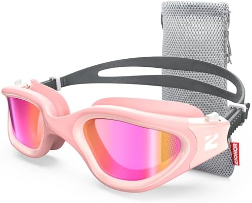 ZIONOR Swim Goggles, G1 SE Swimming Goggles Anti-Fog for Adult Me...