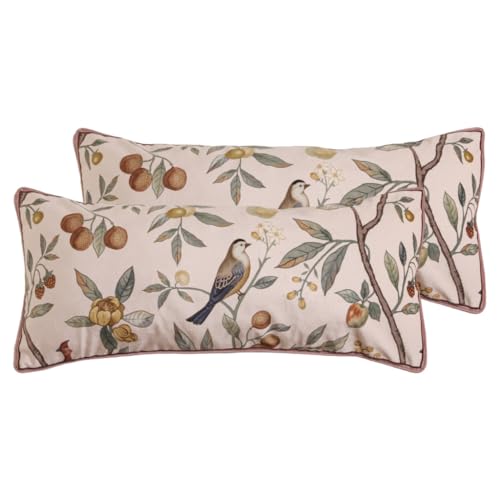 bilin gaier Designer Velvet Throw Pillow Covers,28"x12" Set of 2-Dewey an