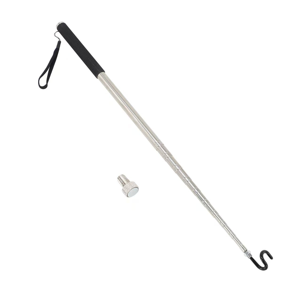 StartFine Pickup Grabber Telescopic Magnetic Pickup Tool with Hook Pick-Up Pole Wire Fish Stick Pocket extendable Magnet Pickup Tool 8.86ft