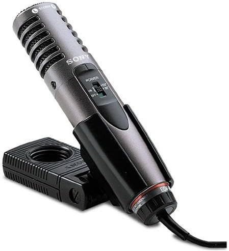 Sony ECM MS907 - Microphone - Metallic Gray