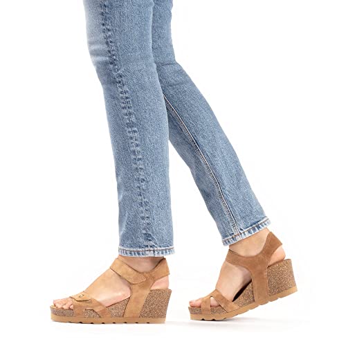 Panama Jack Women's Ankle Strap Wedge Sandal3