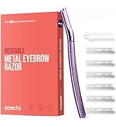 ZOMCHI Eyebrow Razor, Face Razors for Women&amp;Men, Eyebrow Trimmer Shaper with Precision Cover, Fac...
