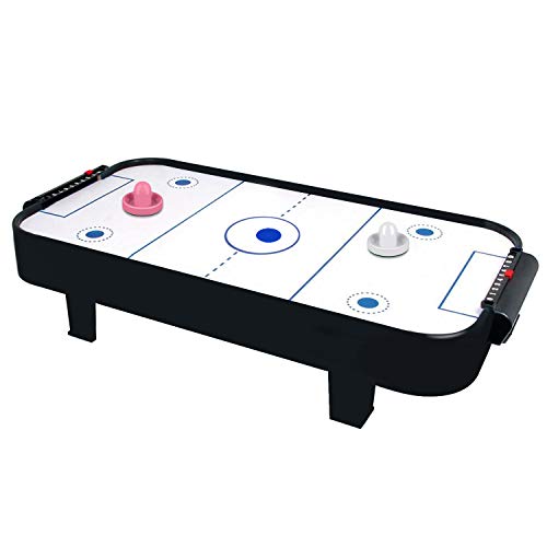 ONE250 Air Hockey Pushers and Blue Air Hockey Pucks, Goal Handles Paddles Replacement Accessories for Game Tables (4 Striker, 4 Puck Pack) (Pink & White) - Thumbnail 7