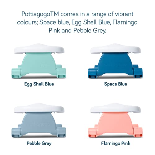 Pottiagogo P-P-002 potjes, draagbaar, opvouwbaar, innovatief materiaal, antibacterieel, groen, 390 g - Afbeelding 5