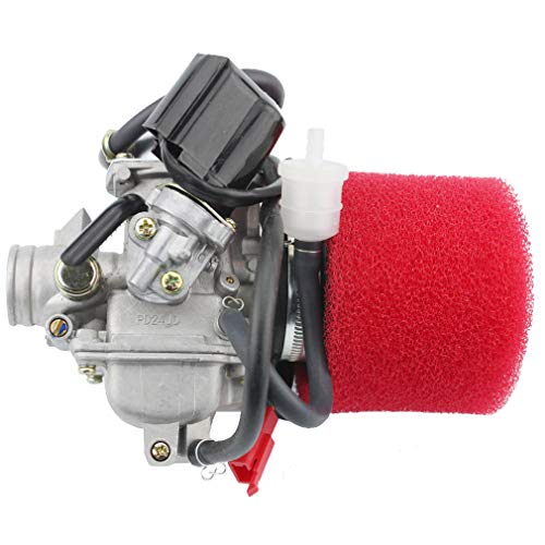 Carburateur PD24J avec filtre à air pour Go Kart Yerf Dog Spiderbox GY6 125cc 150cc