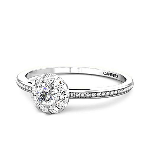 Image of Candere by Kalyan Jewellers Cubic Zirconia Ring for Women