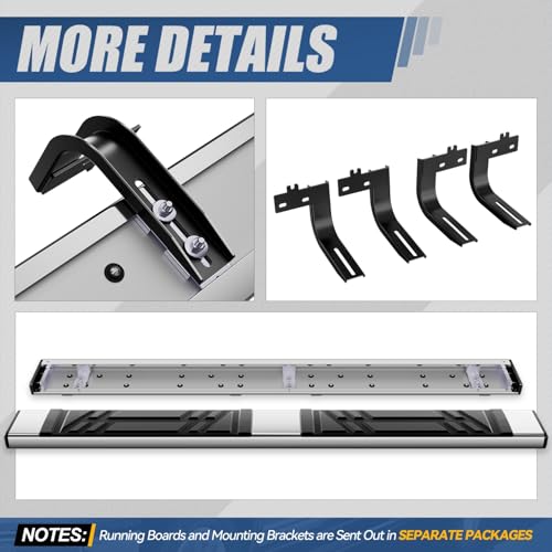 Estribos Auto Dynasty para Dodge Ram 1500 Classic 2009-2024 miniatura 7