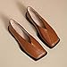 Brown Ladies Fashion Mary Jane Shoes with Soft Sole for A Chic and Practical Look