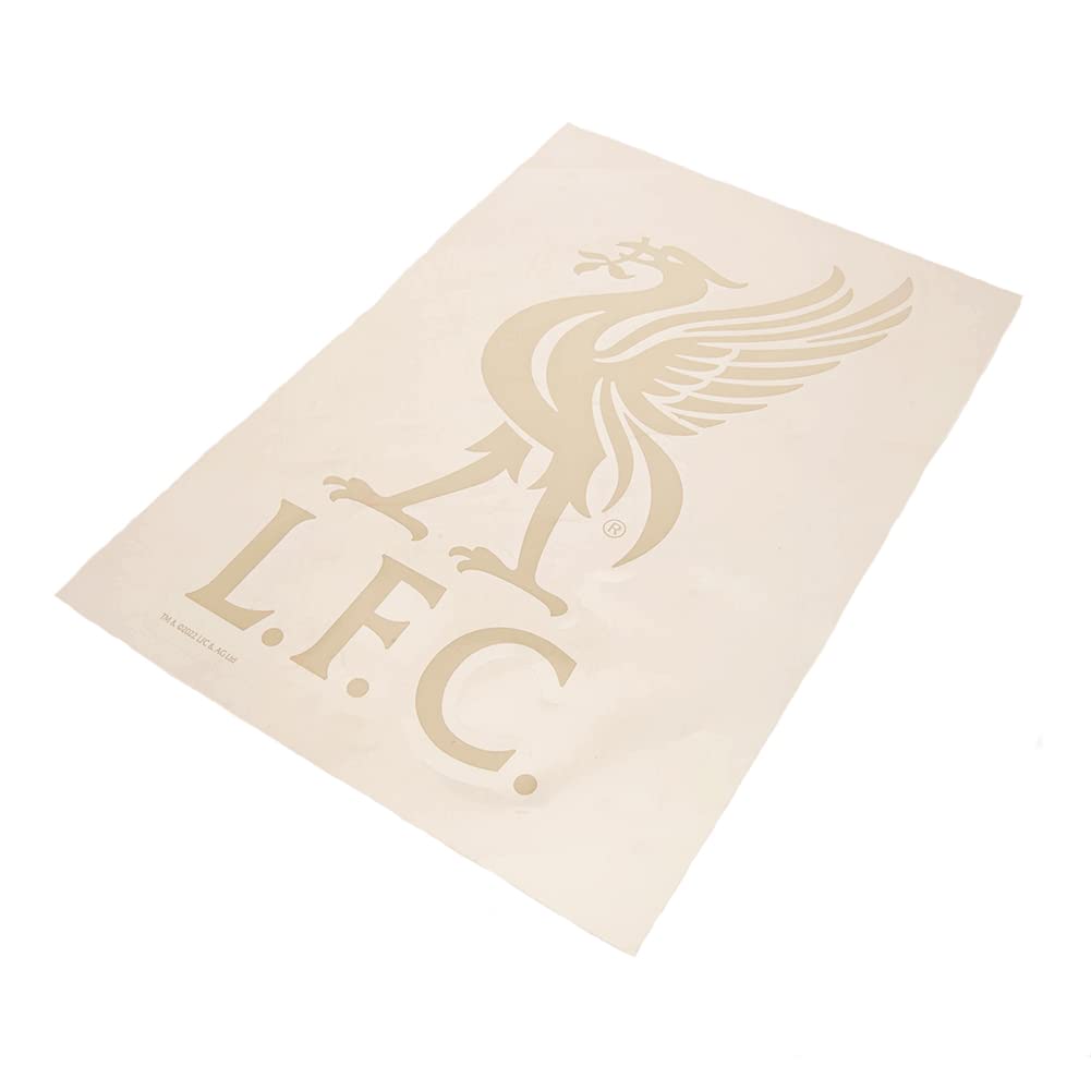 Liverpool FC Etiqueta Coche A4 Escudo Beige