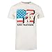 Produktbild MTV Herren Americana T-Shirt, Natural White, X-Large